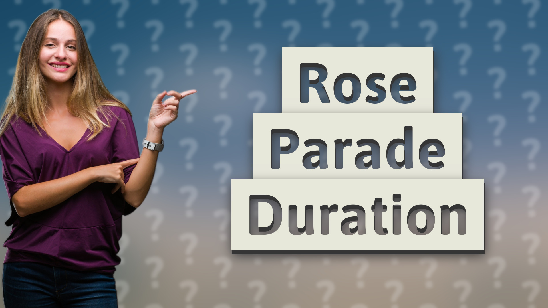 Rose Parade Duration