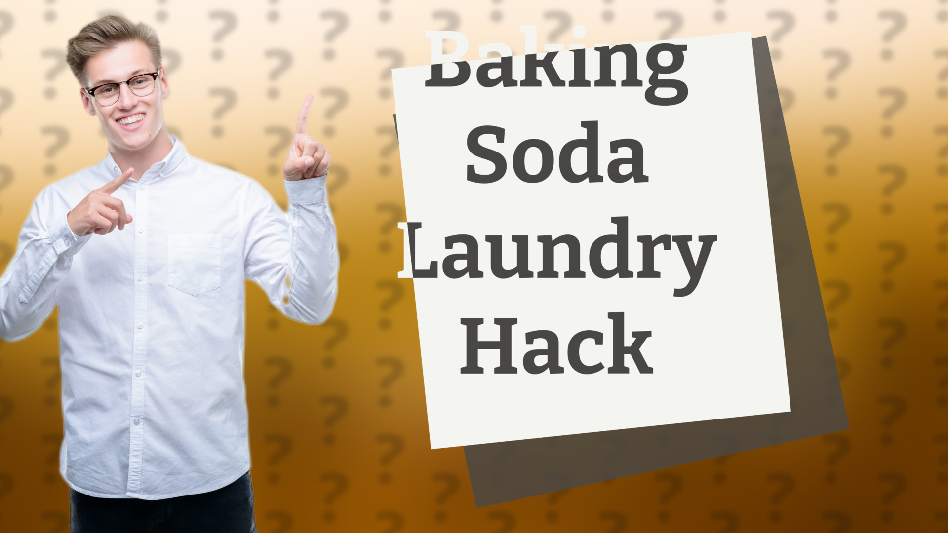 Baking Soda Laundry Hack