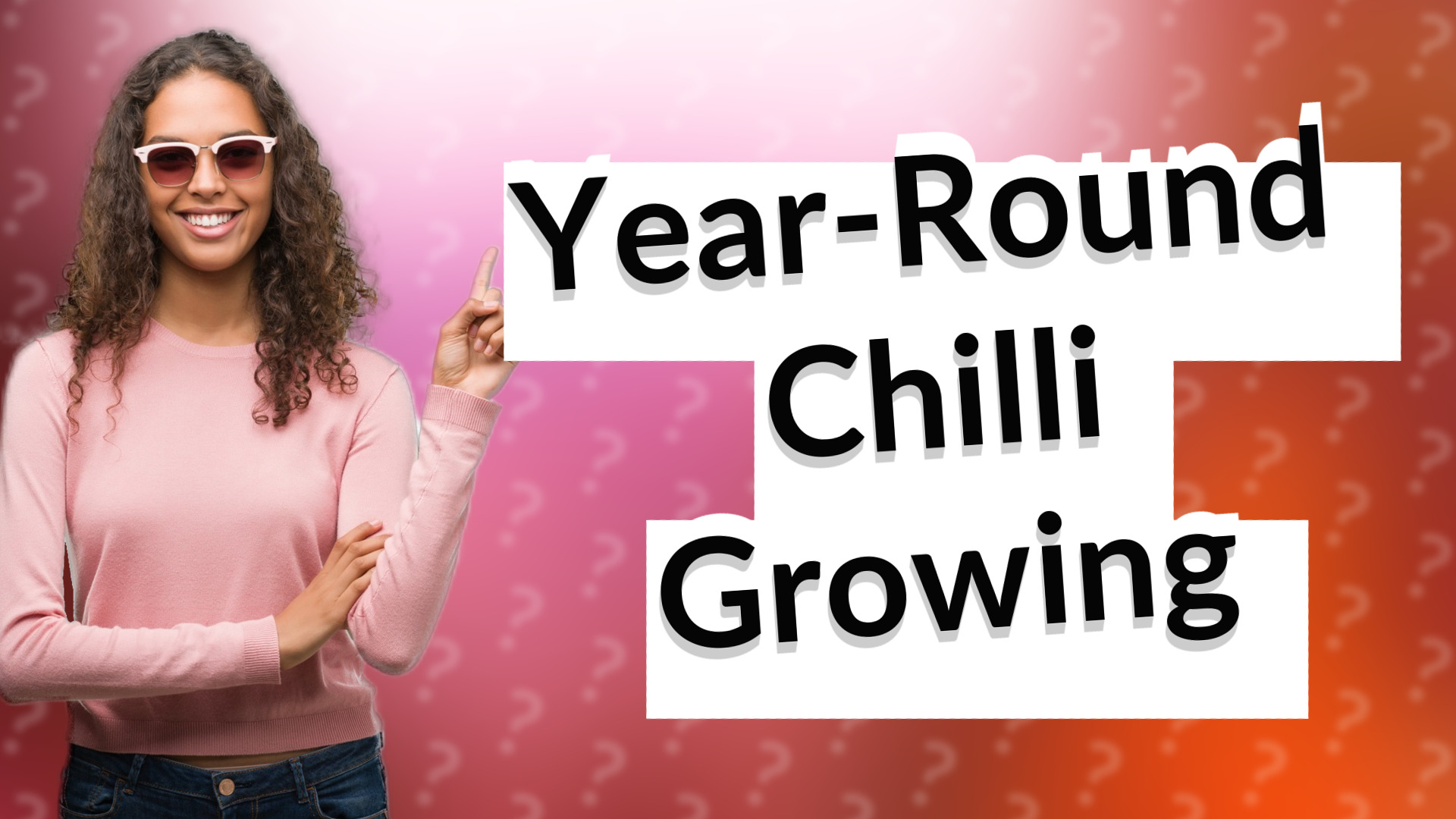 Year-Round Chilli Growing