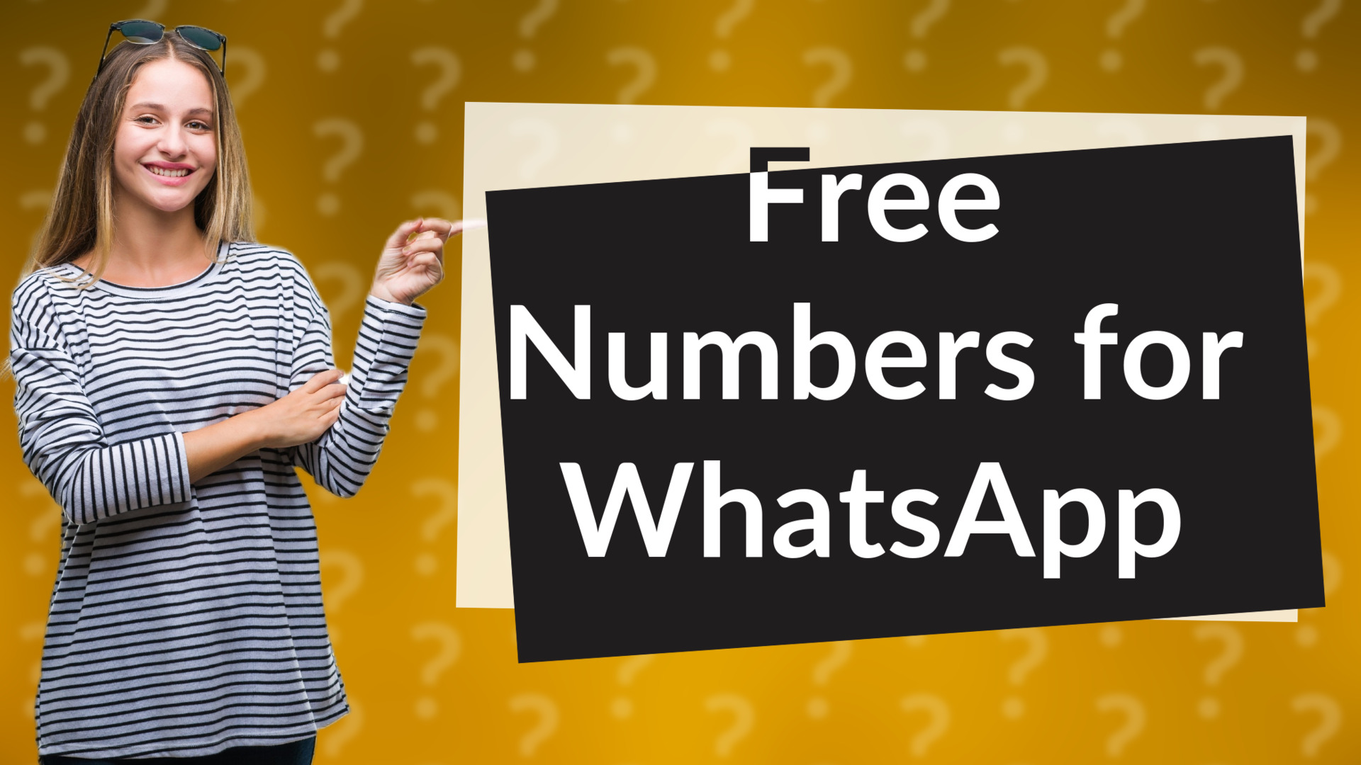 Free Numbers for WhatsApp