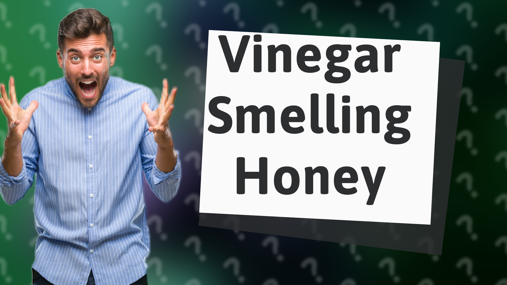 Vinegar Smelling Honey