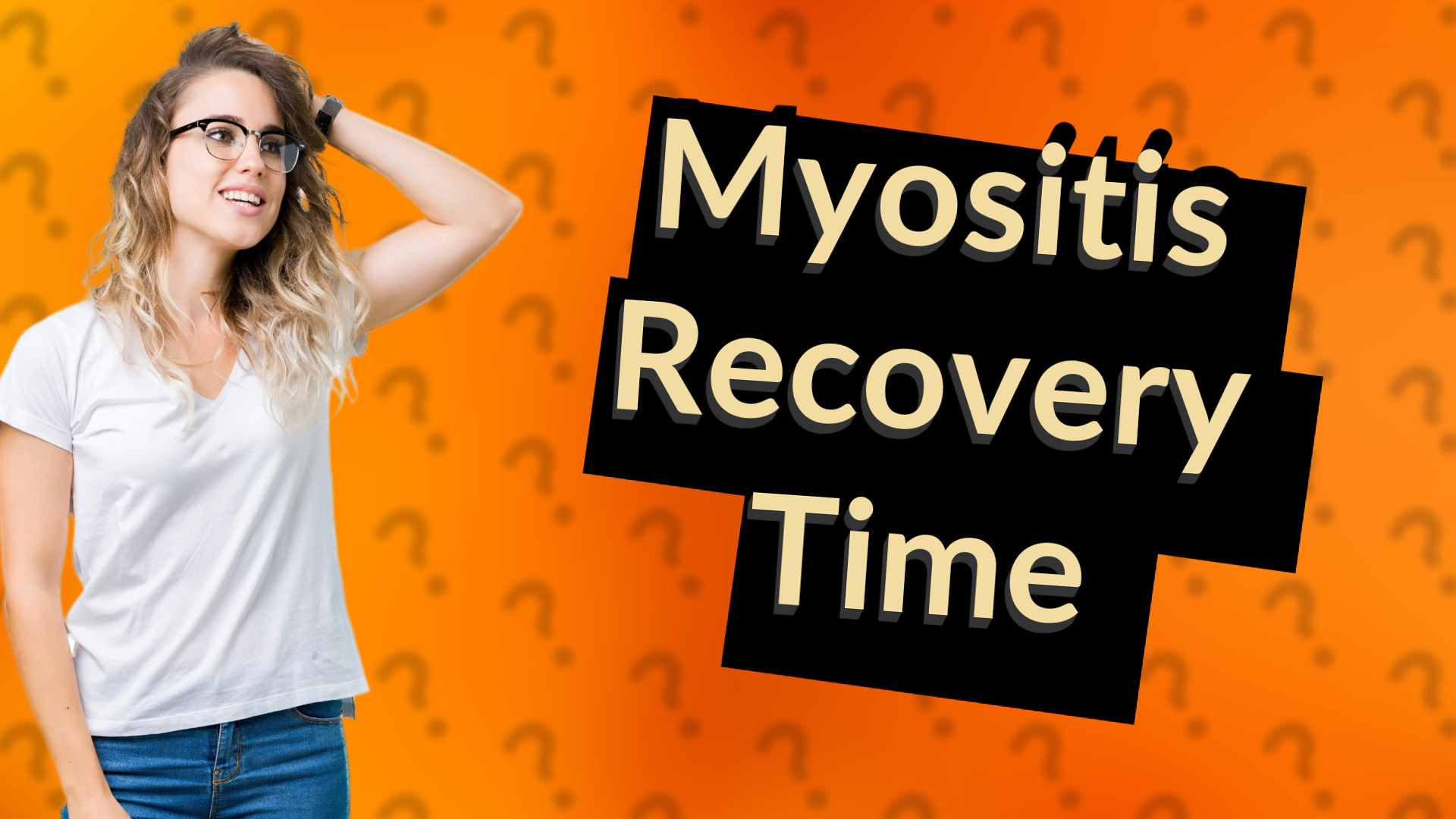 Myositis Recovery Time
