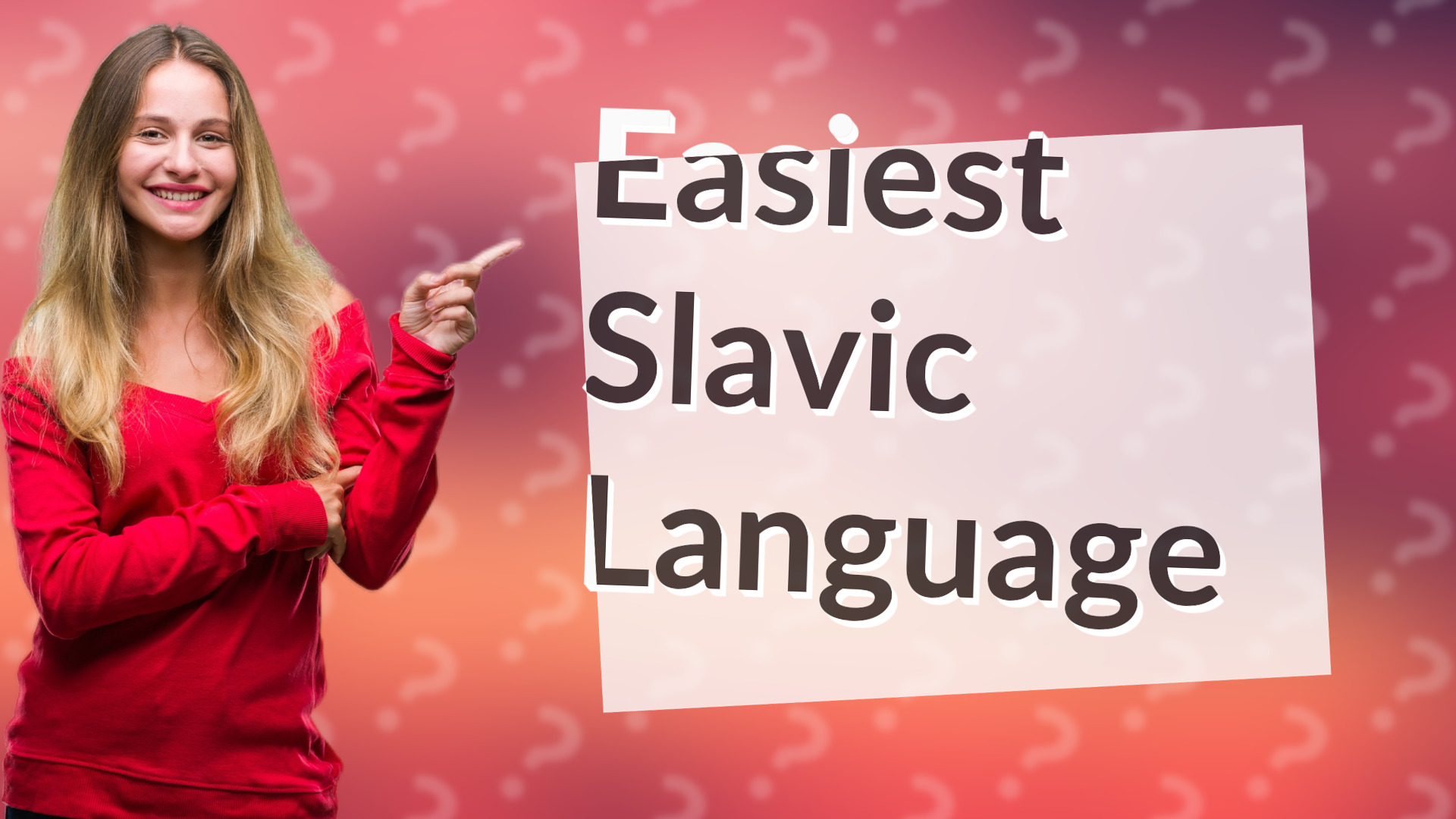 Easiest Slavic Language