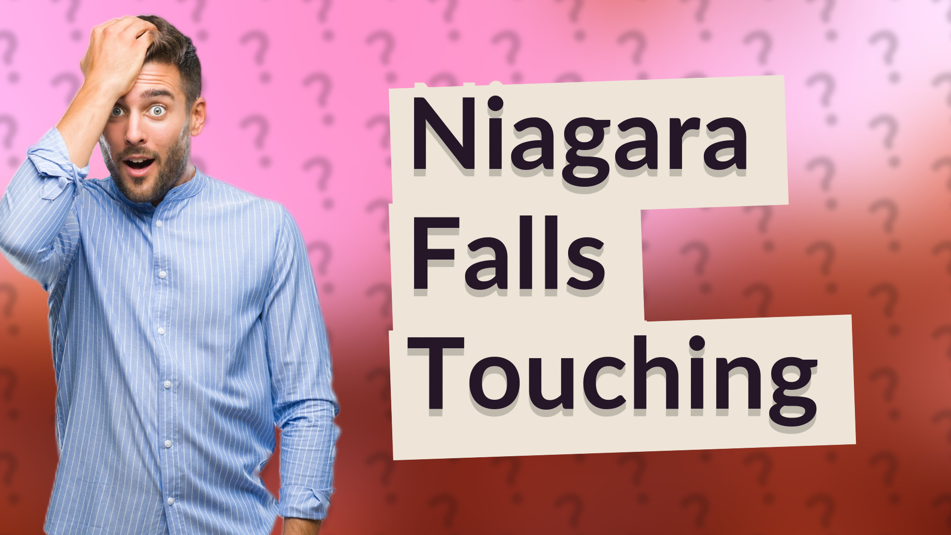 Niagara Falls Touching