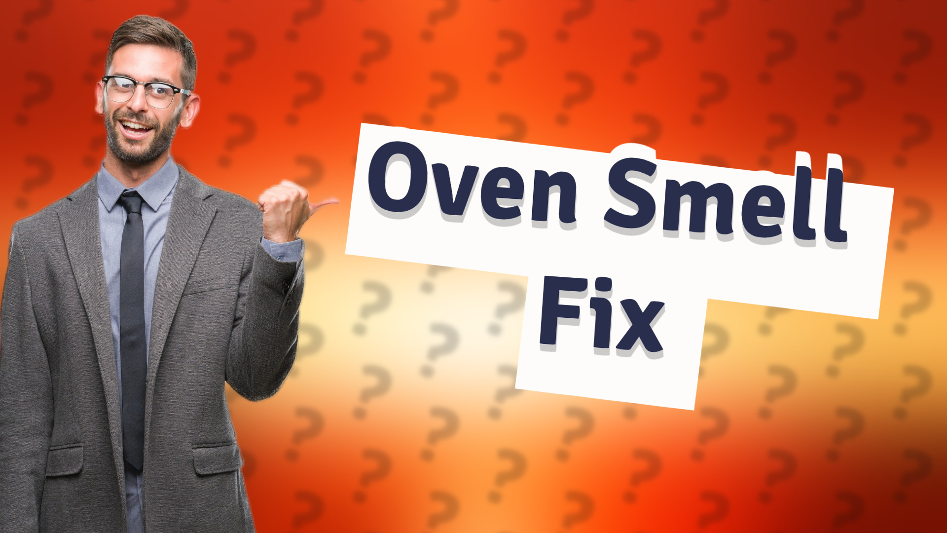 Oven Smell Fix