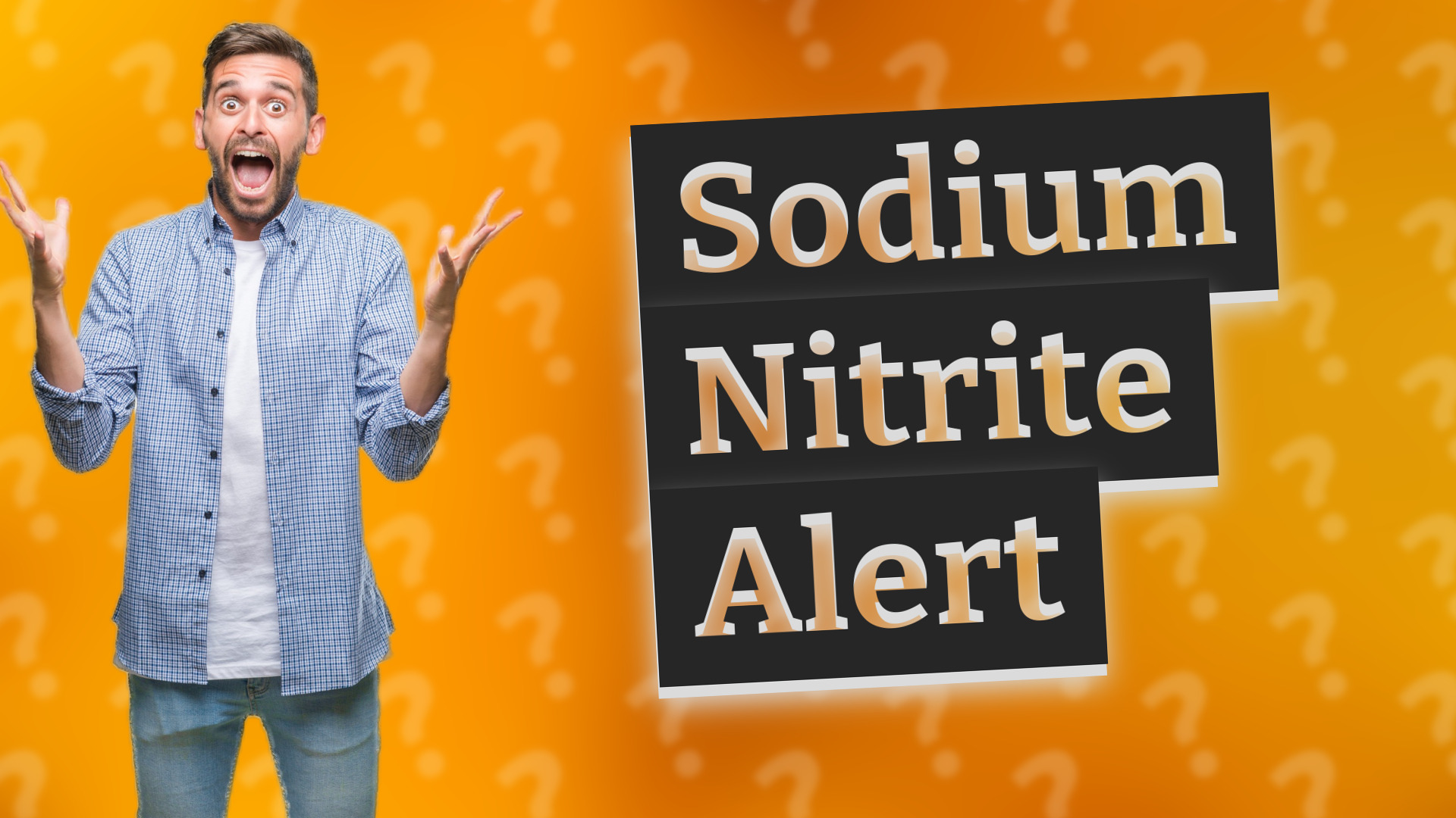 Sodium Nitrite Alert