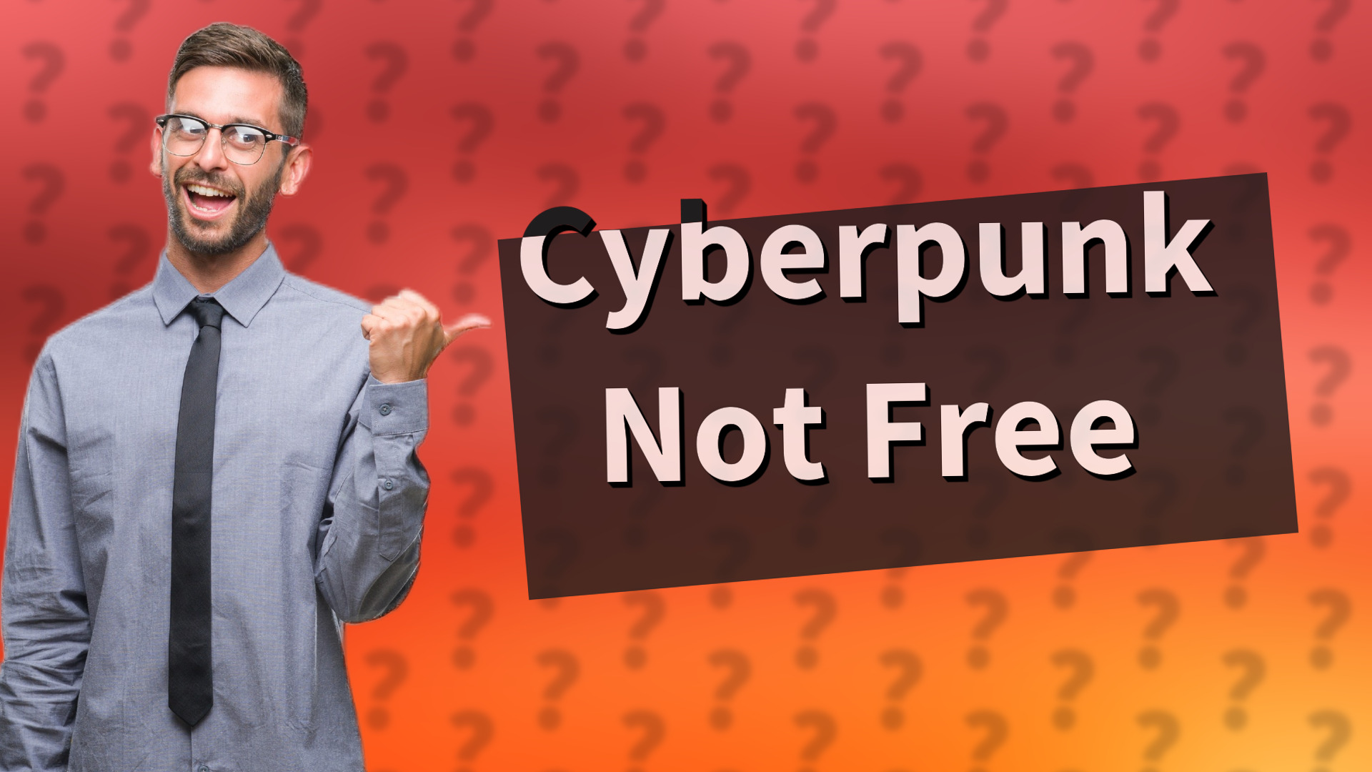 Cyberpunk Not Free