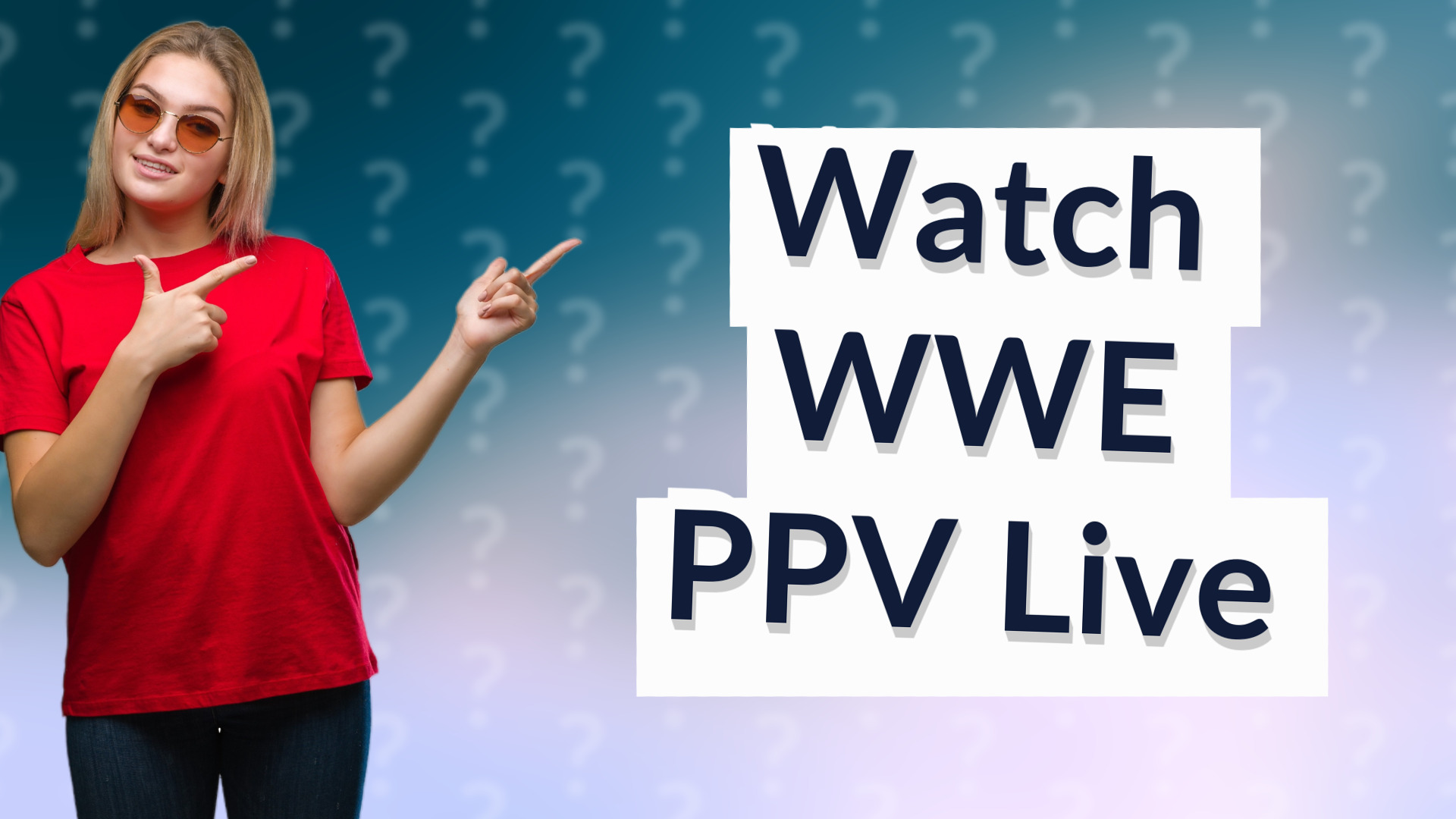 Watch WWE PPV Live