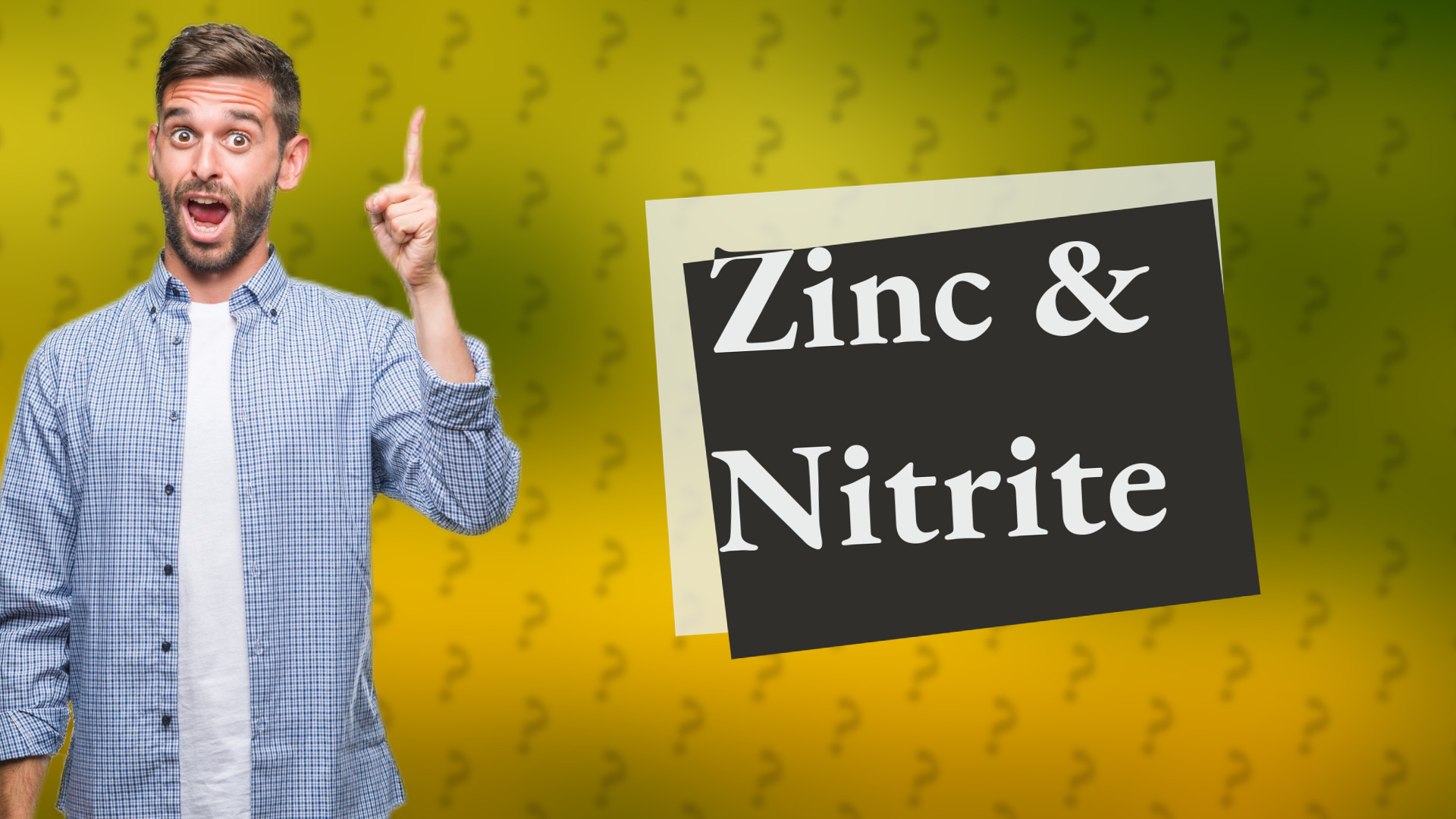 Zinc & Nitrite