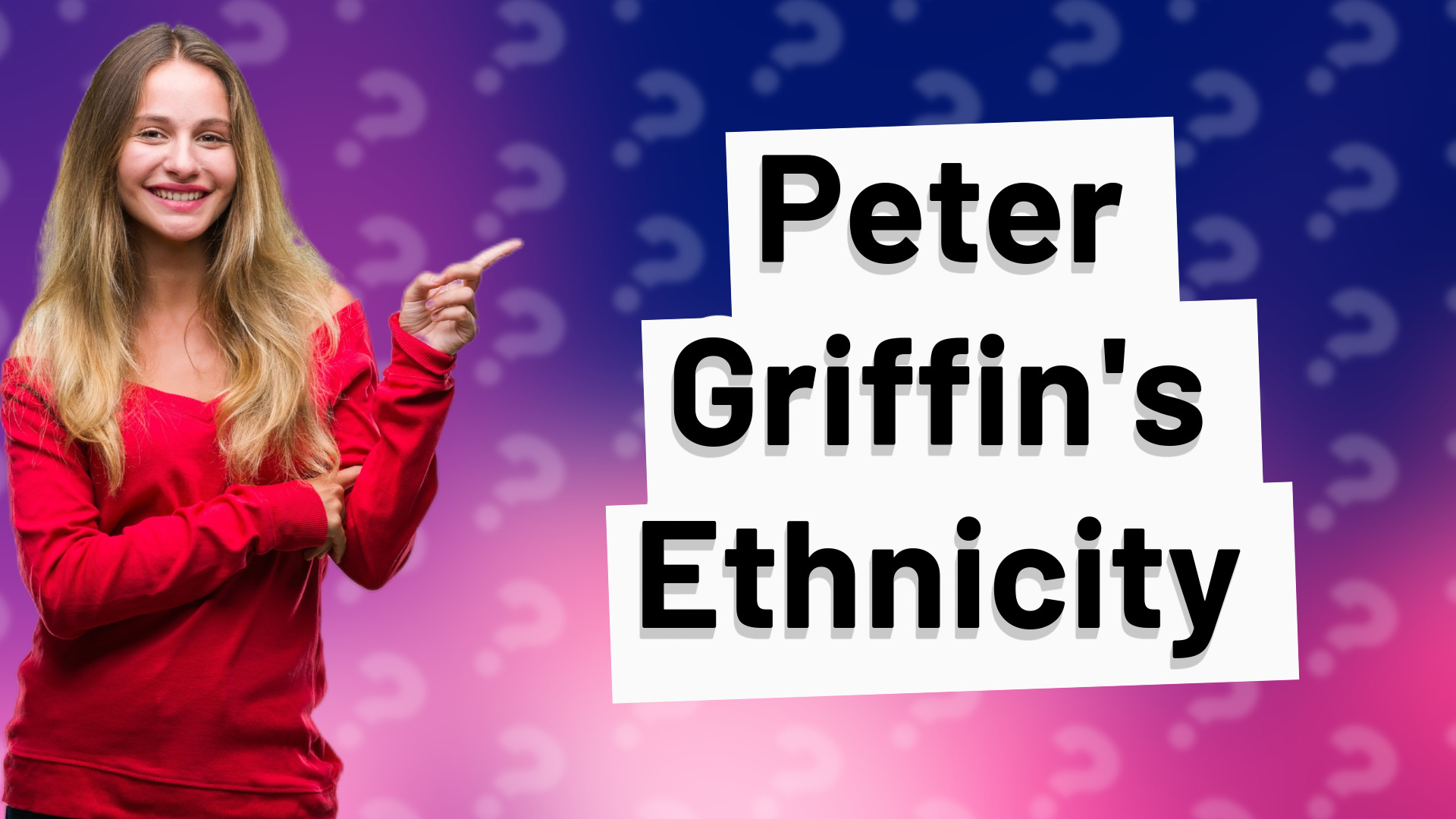 Peter Griffin's Ethnicity
