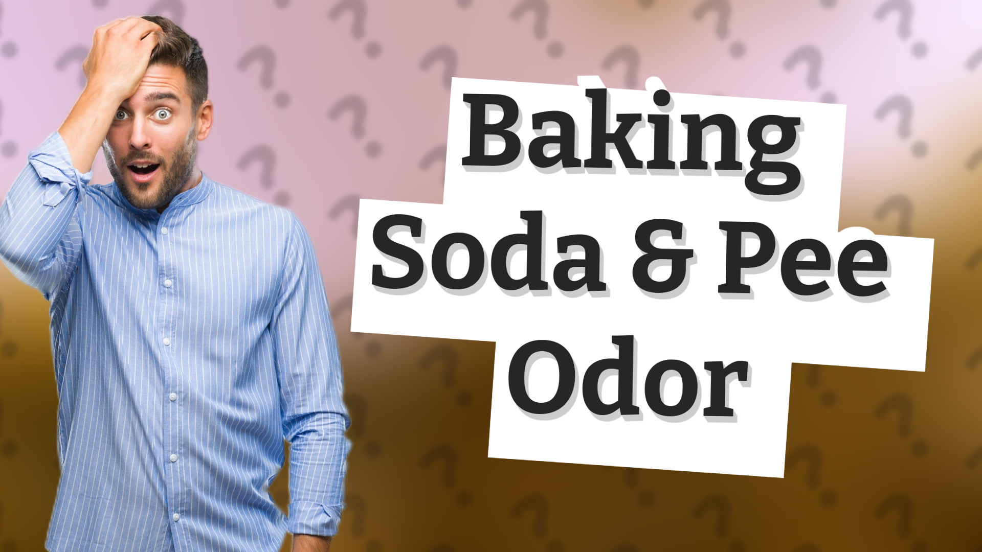 Baking Soda & Pee Odor