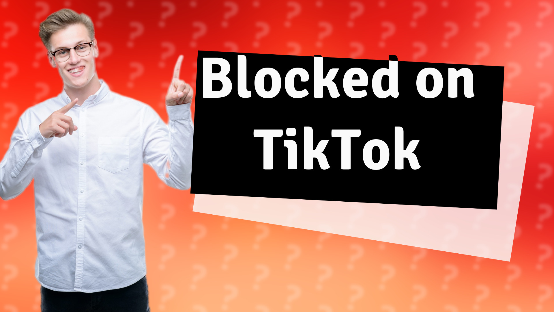 Blocked on TikTok