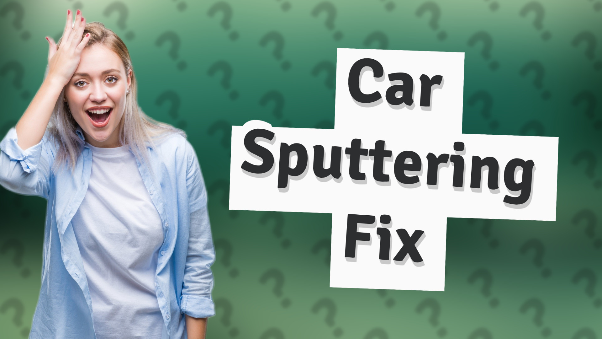 Car Sputtering Fix
