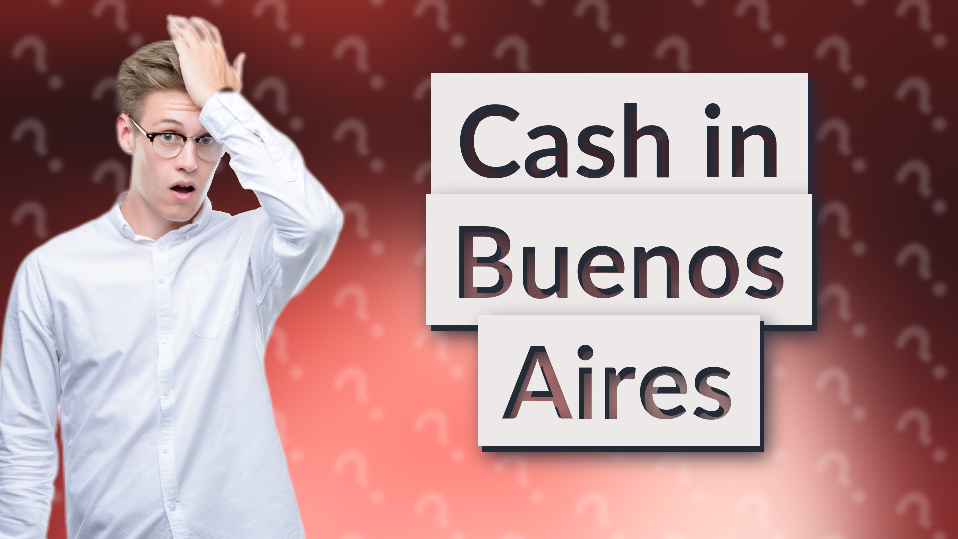 Cash in Buenos Aires
