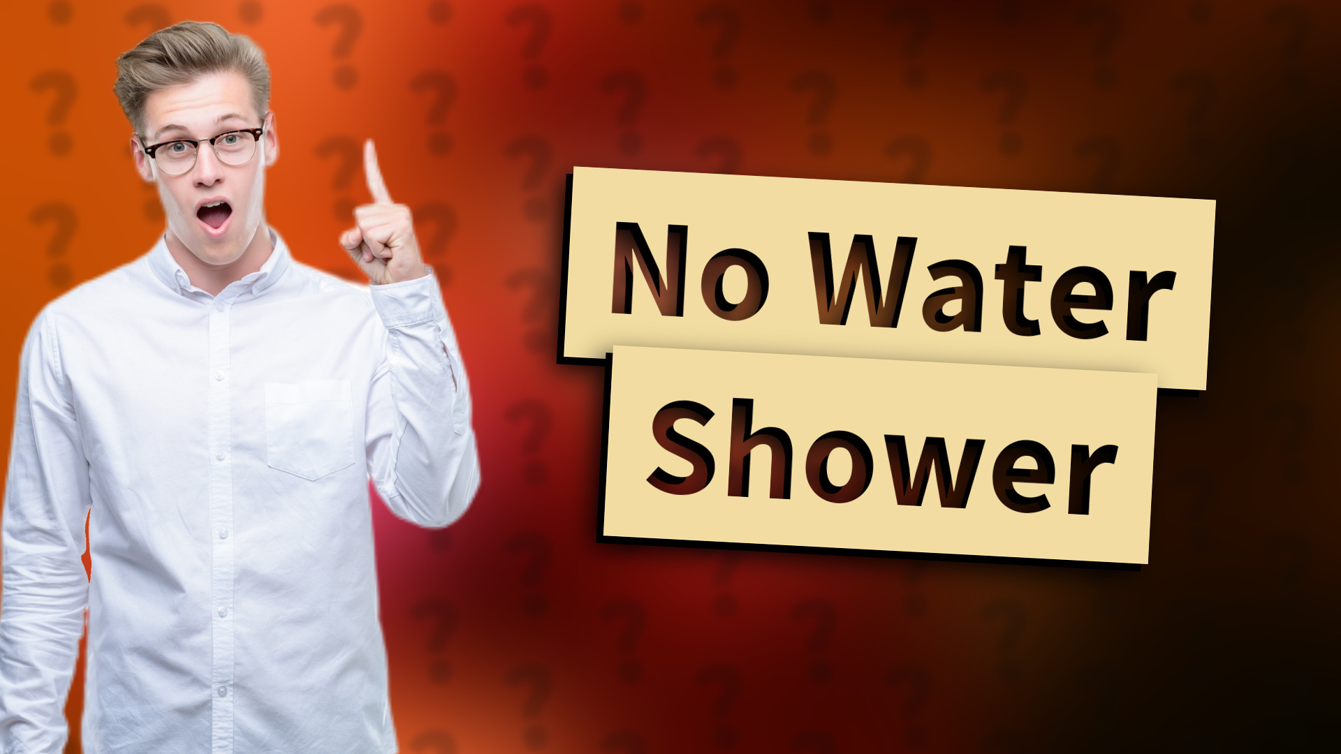 No Water Shower