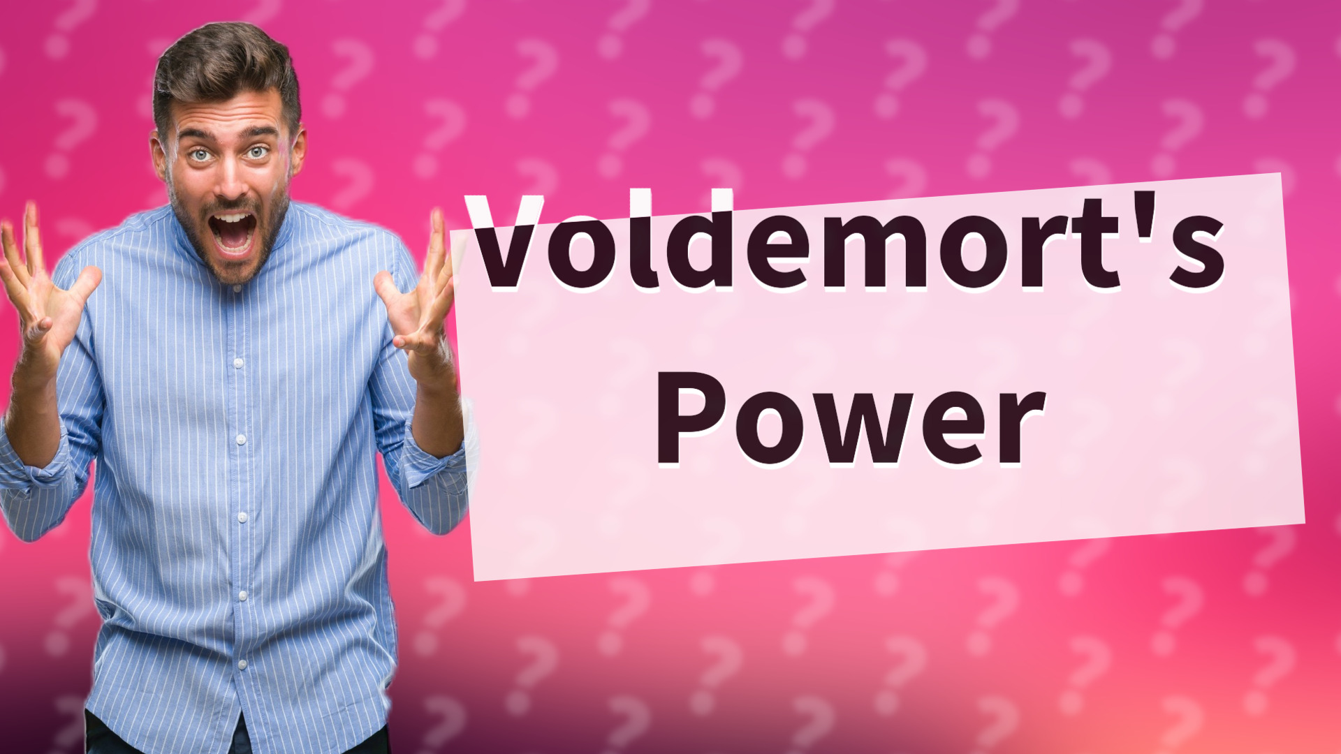 Voldemort's Power