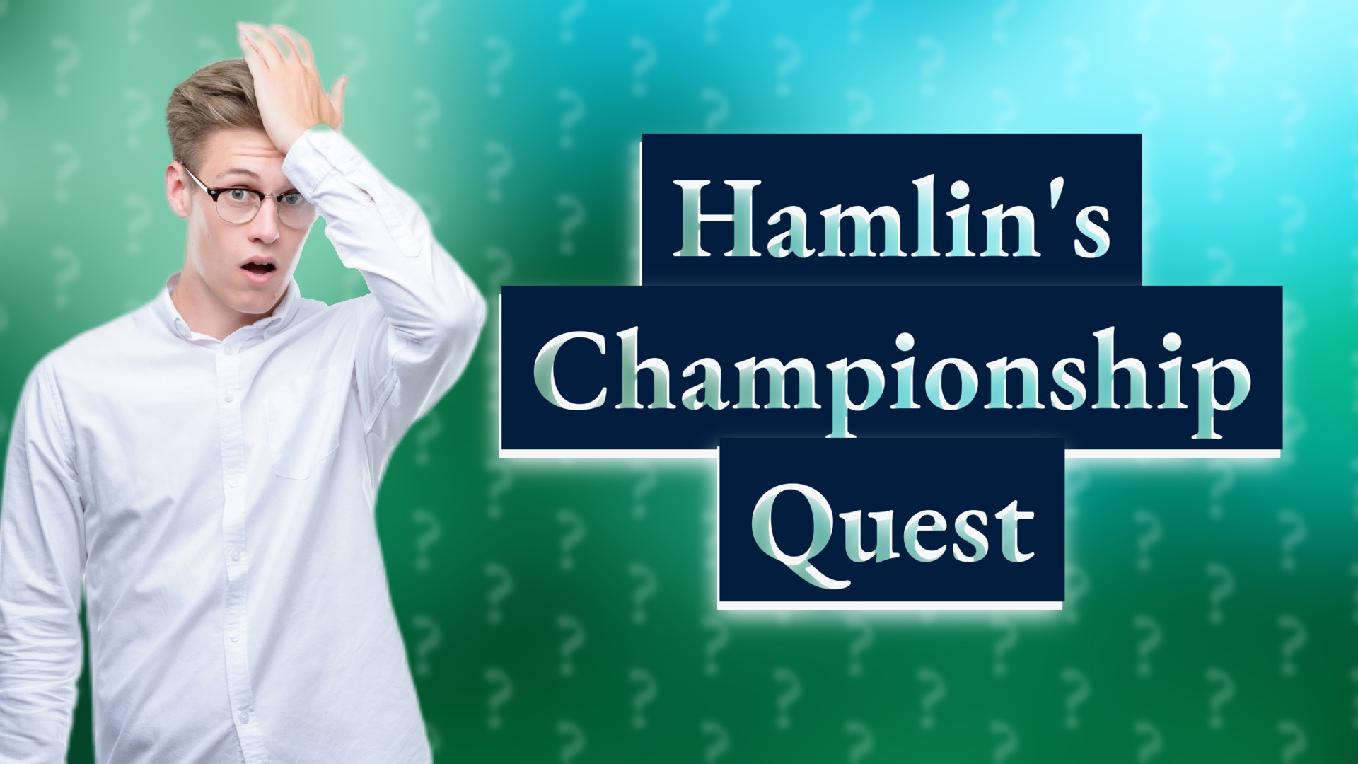 Hamlin's Championship Quest