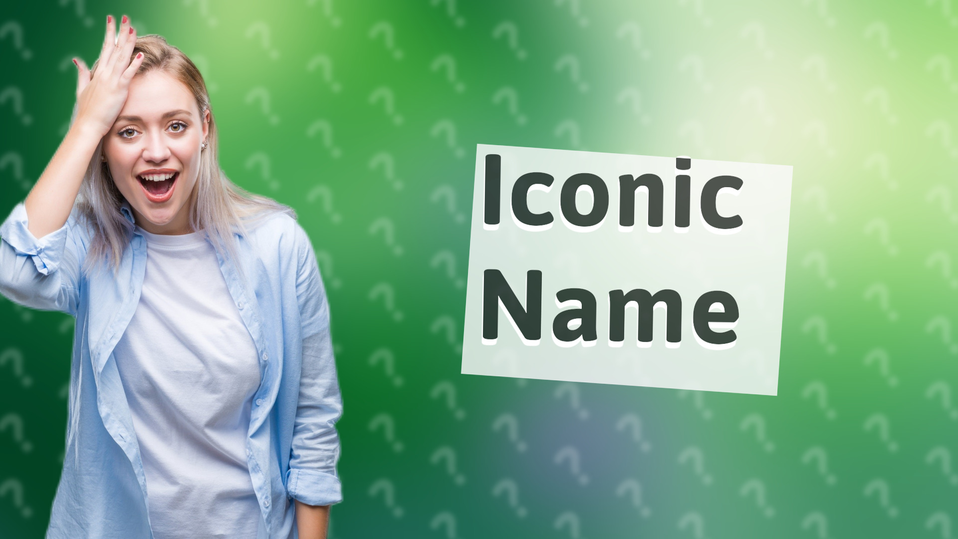 Iconic Name