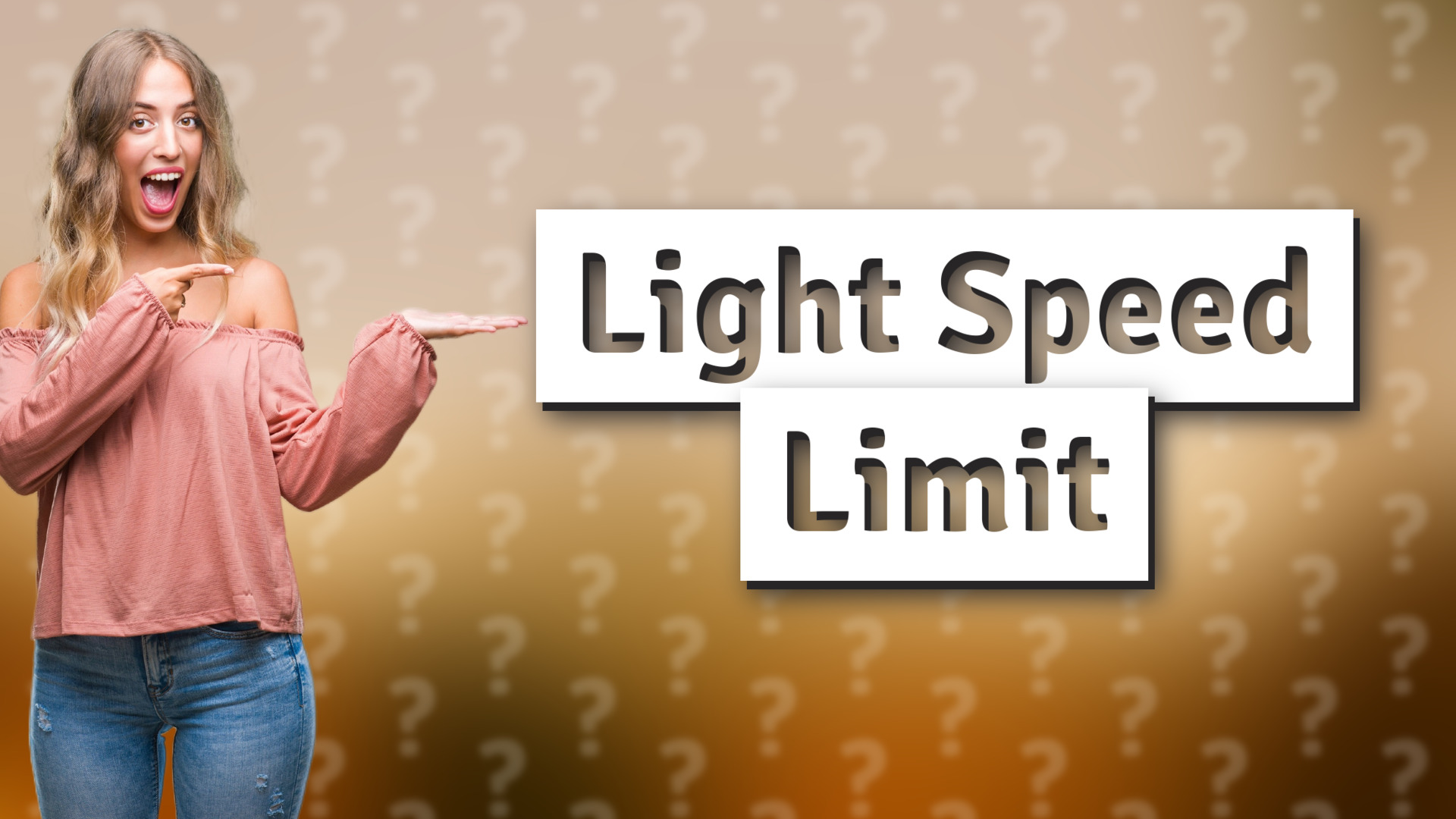 Light Speed Limit