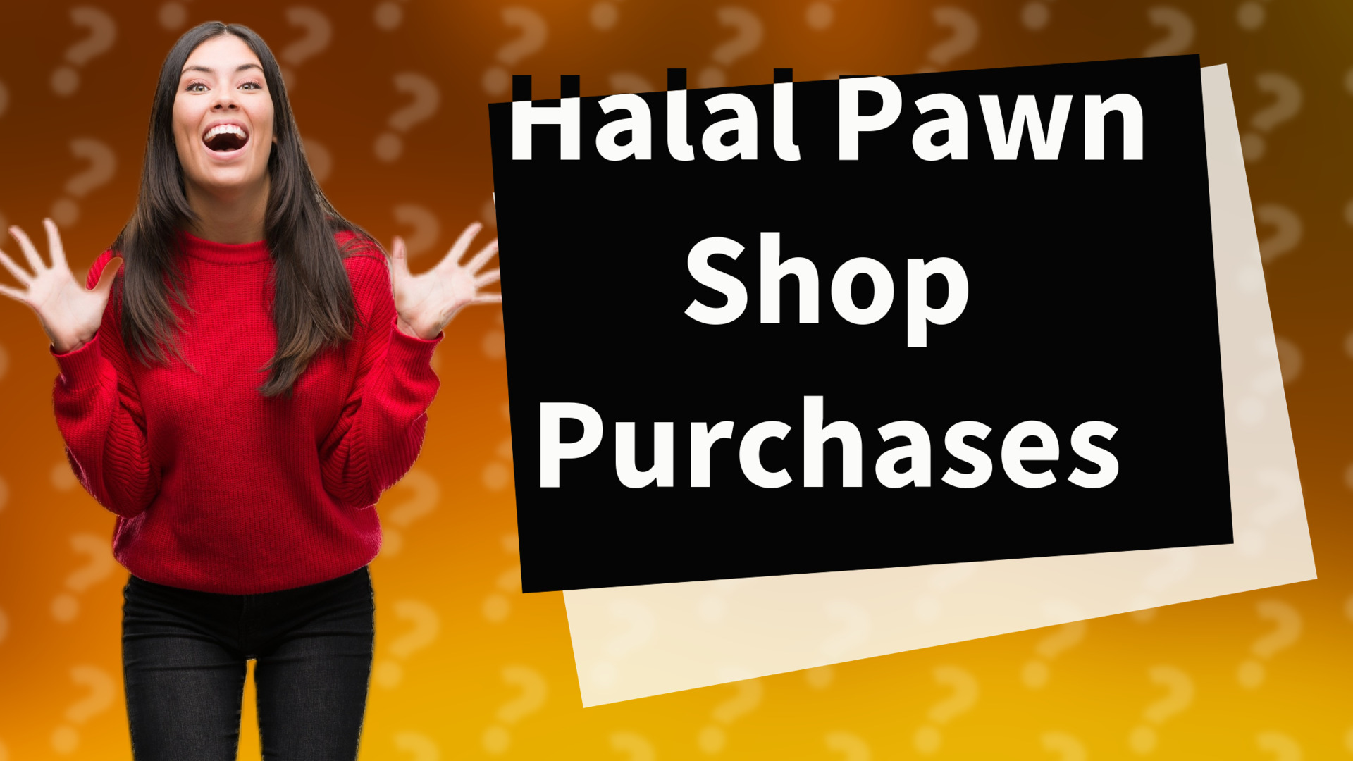Halal Pawn Shop Purchases