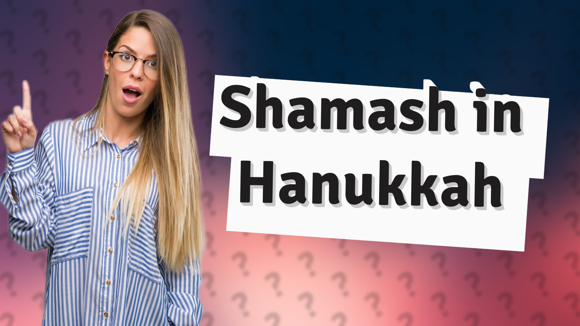 Shamash in Hanukkah