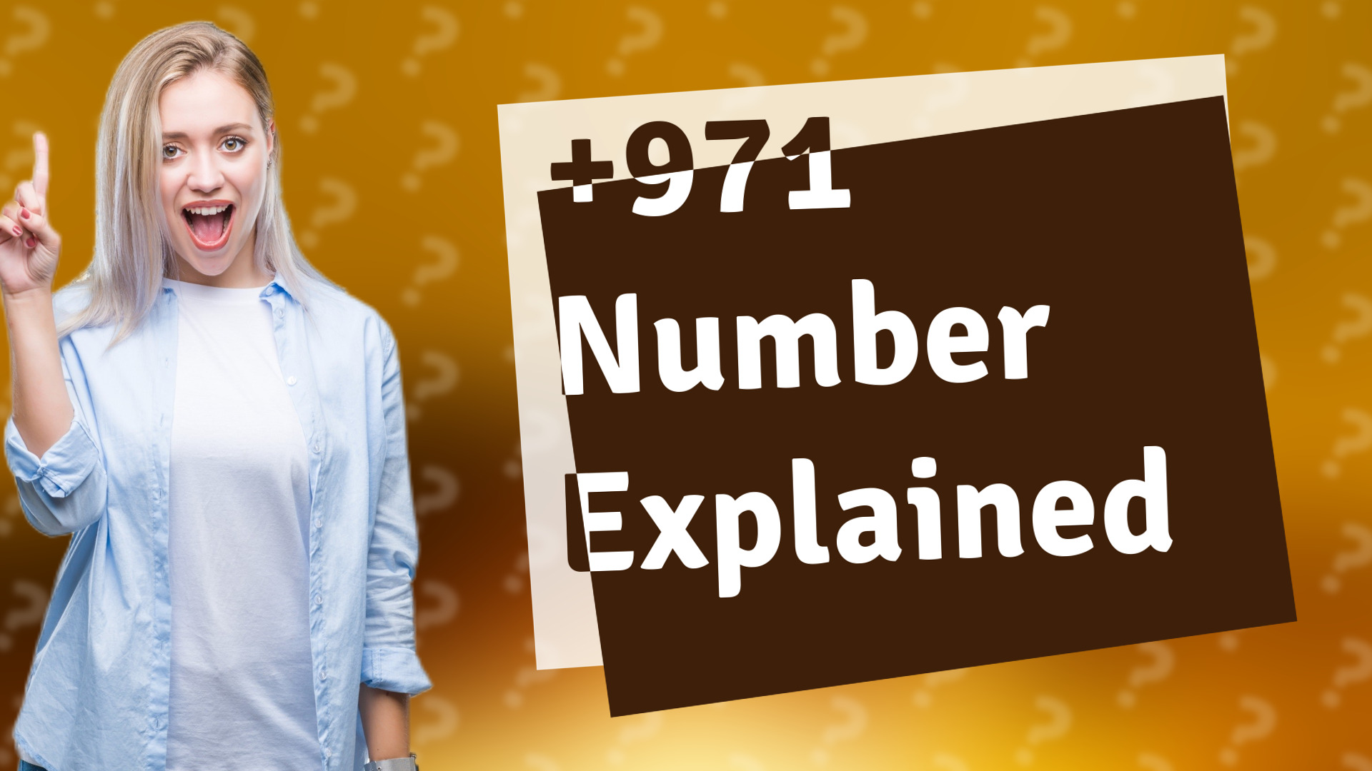 +971 Number Explained