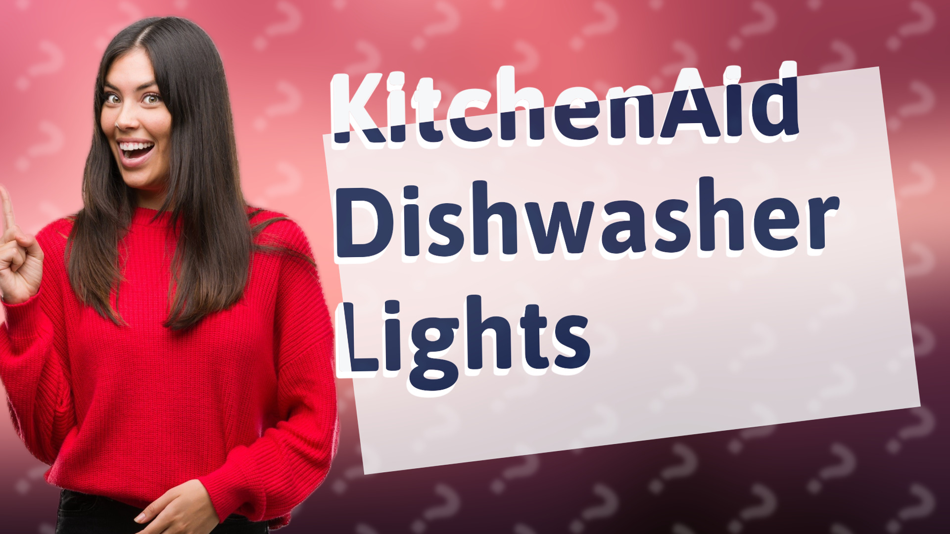 KitchenAid Dishwasher Lights