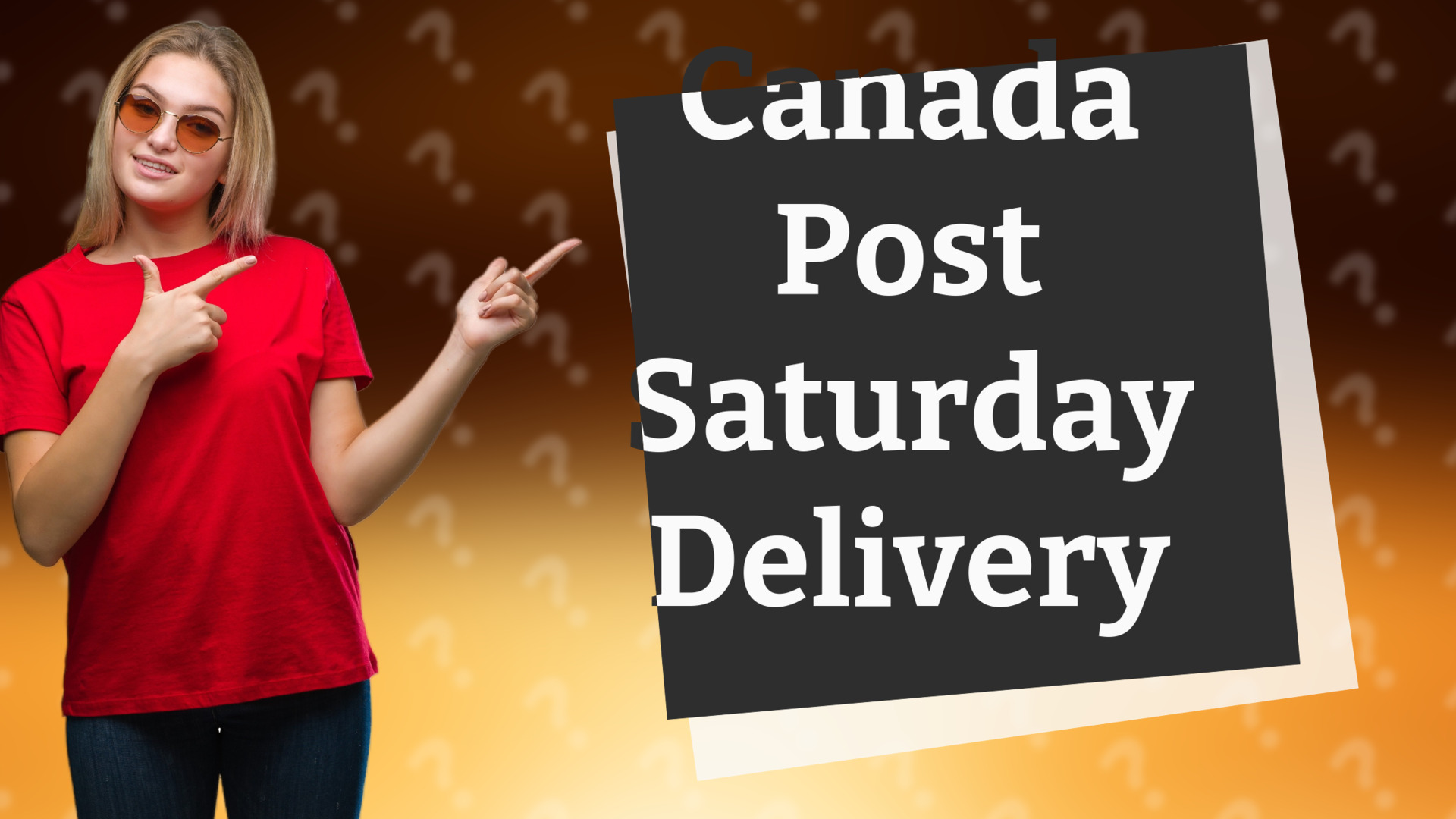 Canada Post Saturday Delivery