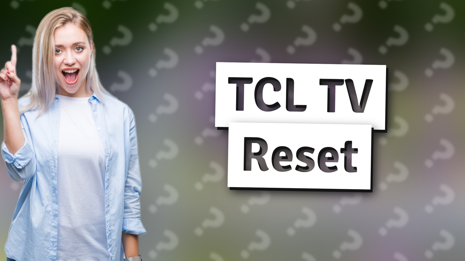 TCL TV Reset