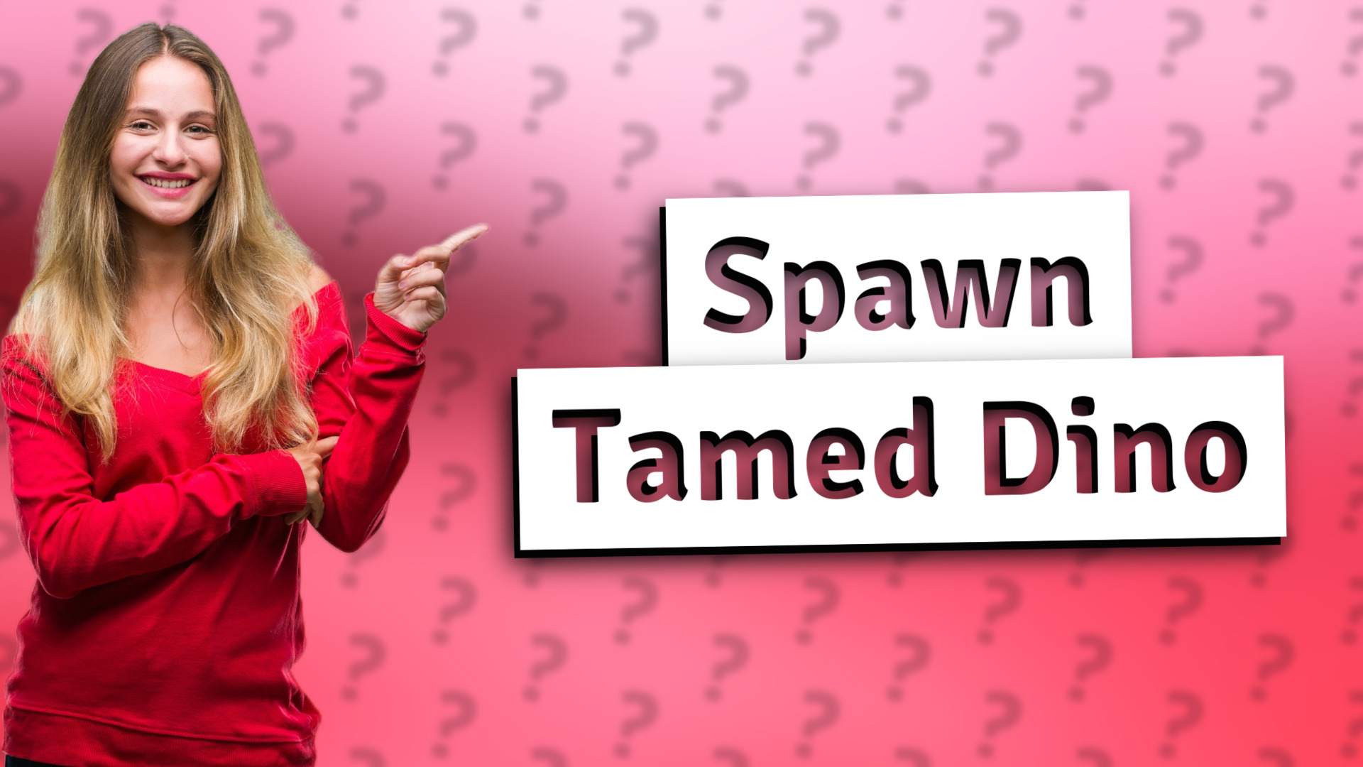 Spawn Tamed Dino