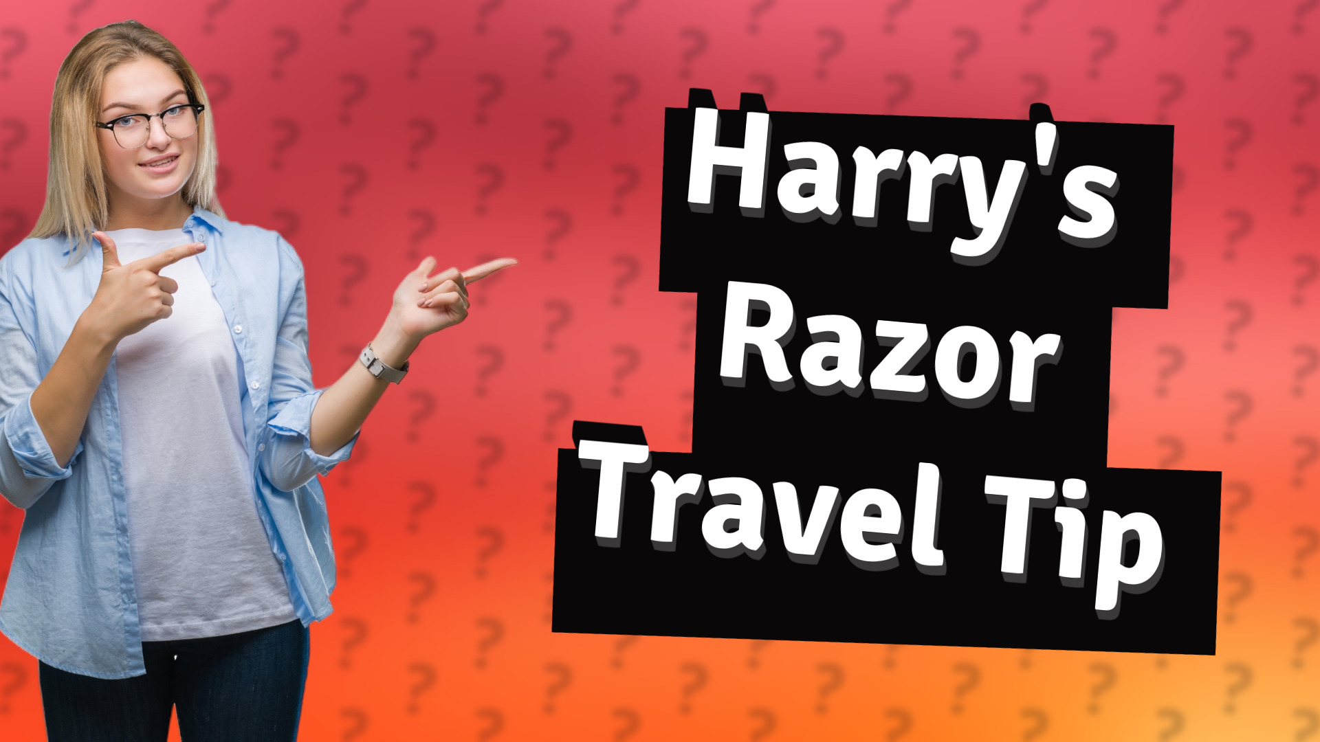 Harry's Razor Travel Tip