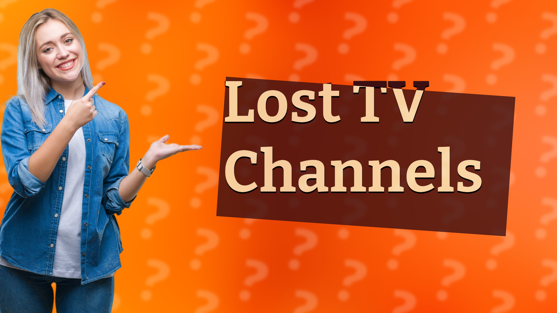 Lost TV Channels
