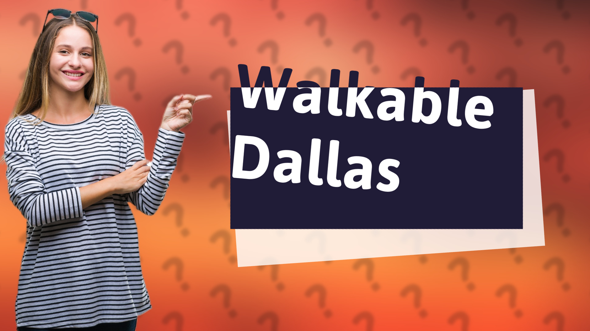 Walkable Dallas