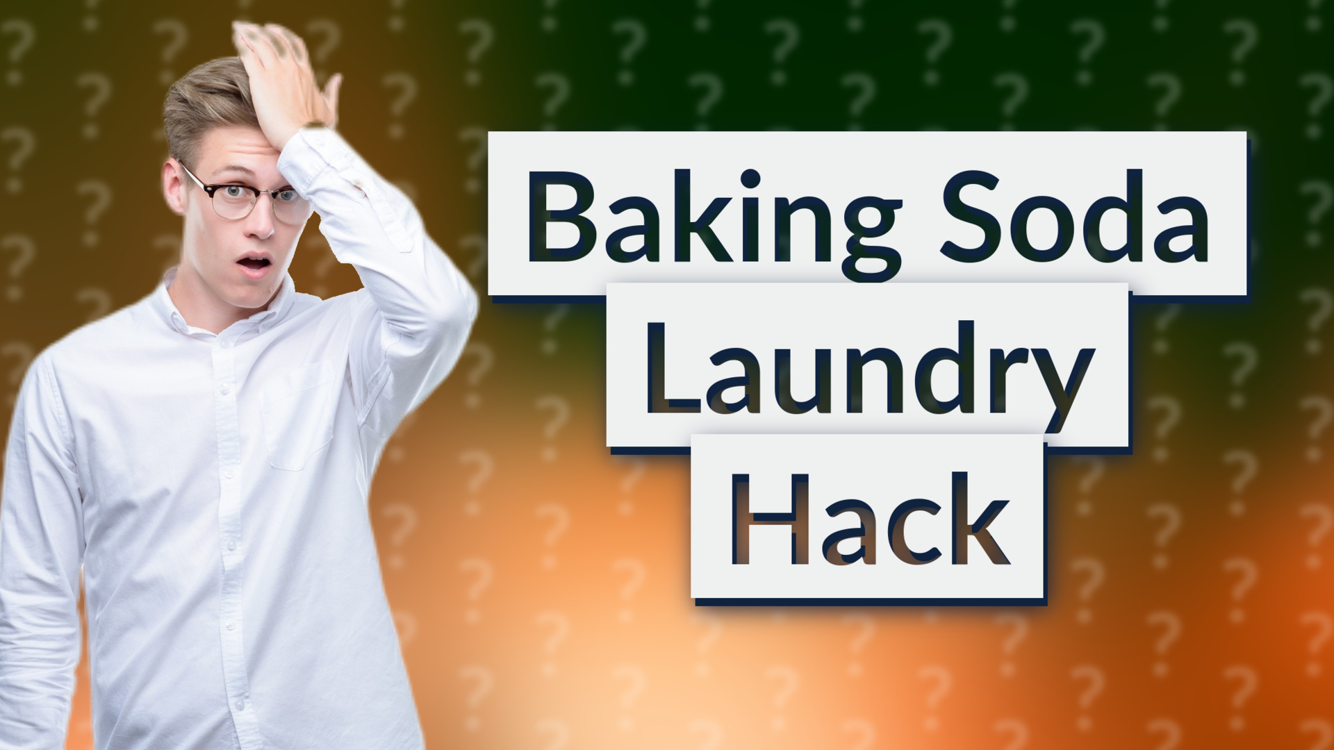 Baking Soda Laundry Hack
