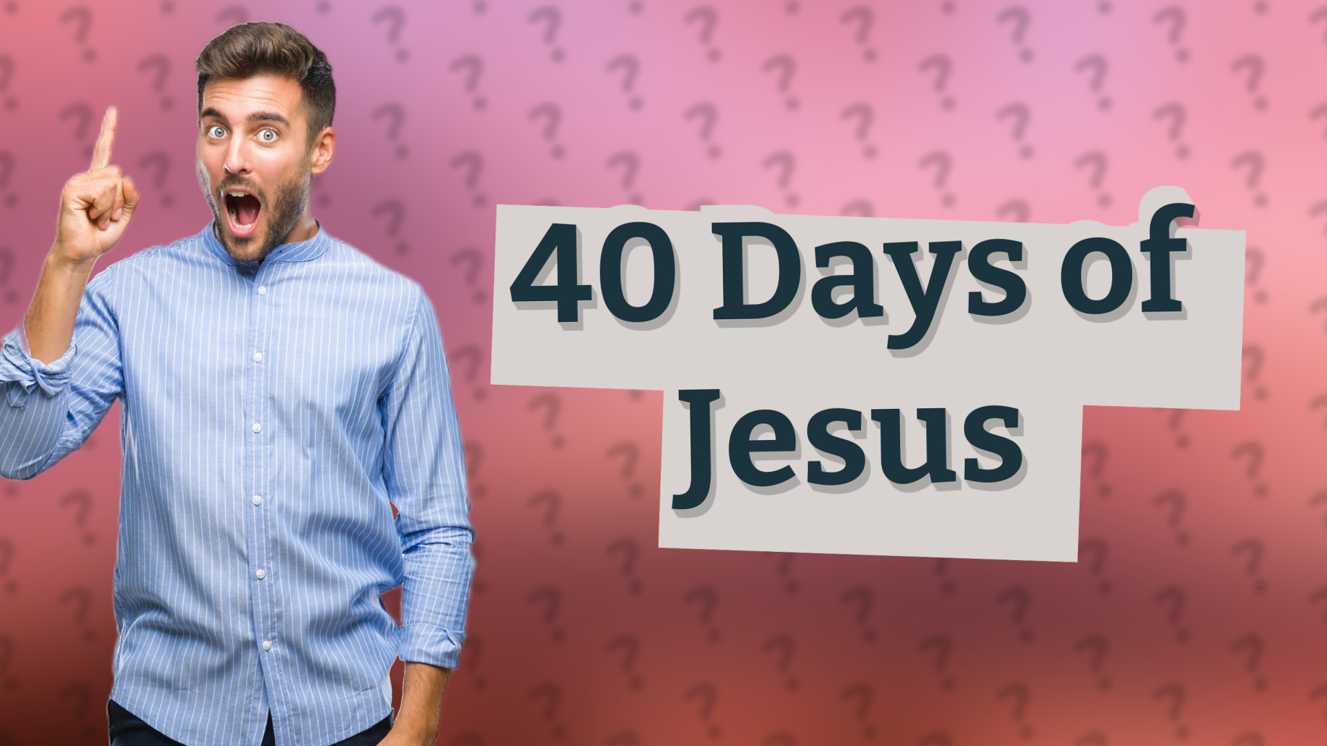 40 Days of Jesus