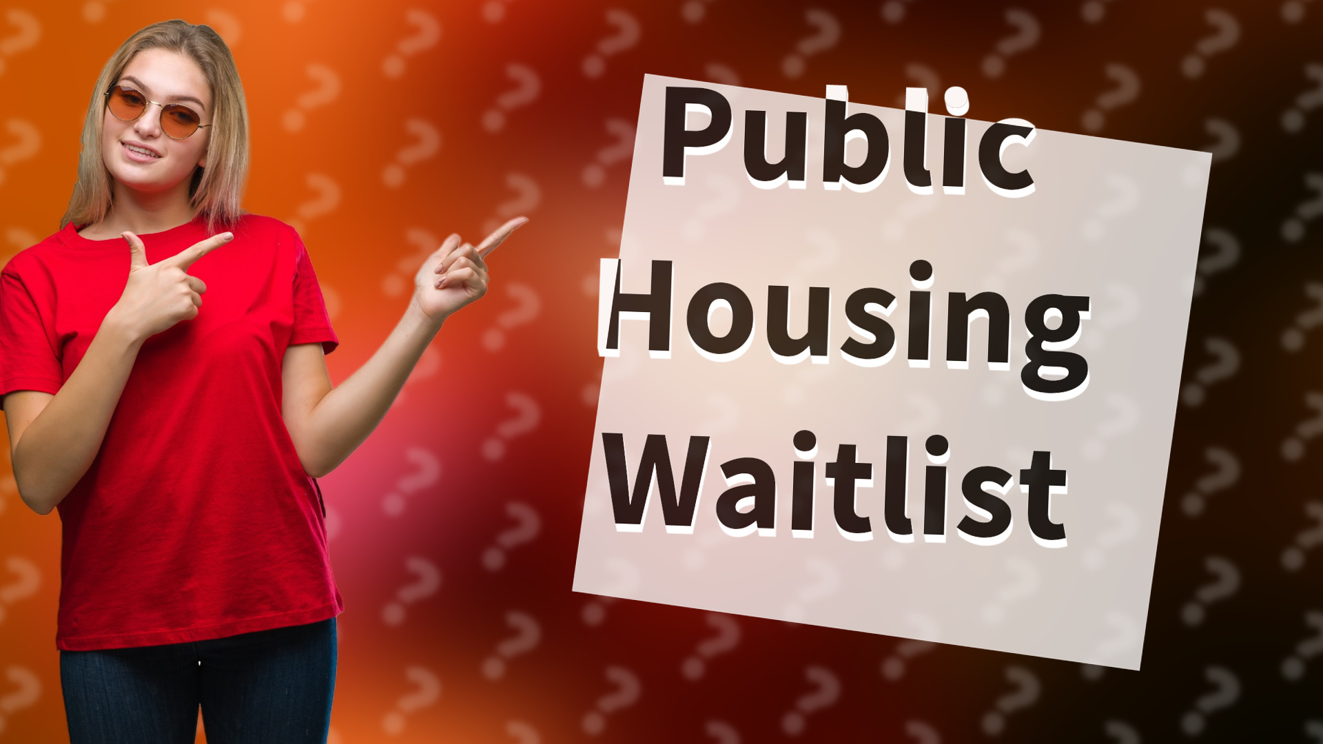 Public Housing Waitlist