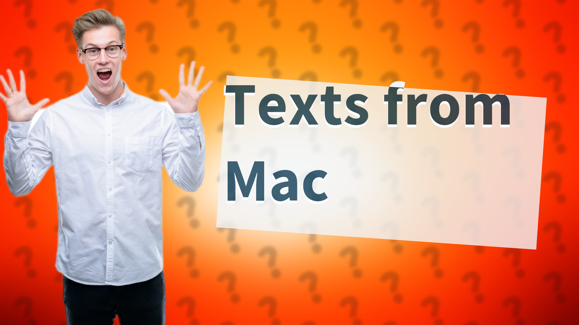 Texts from Mac