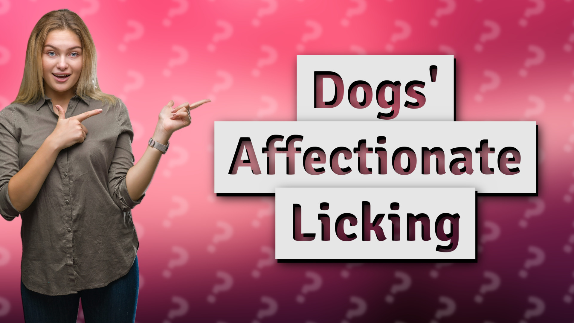 Dogs' Affectionate Licking