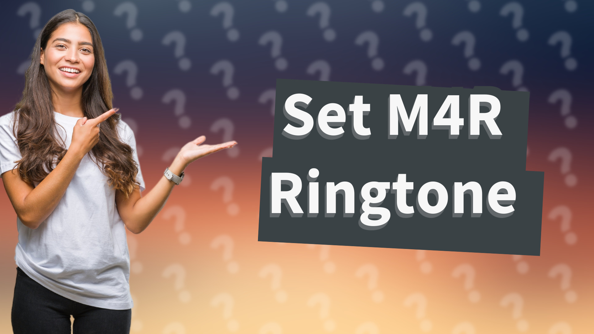 Set M4R Ringtone
