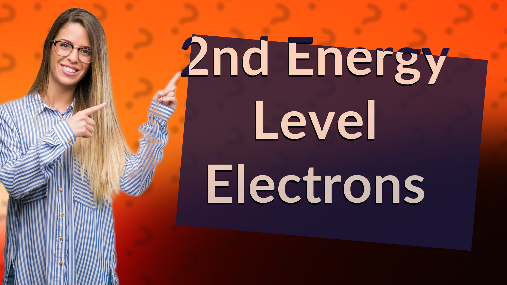 2nd Energy Level Electrons