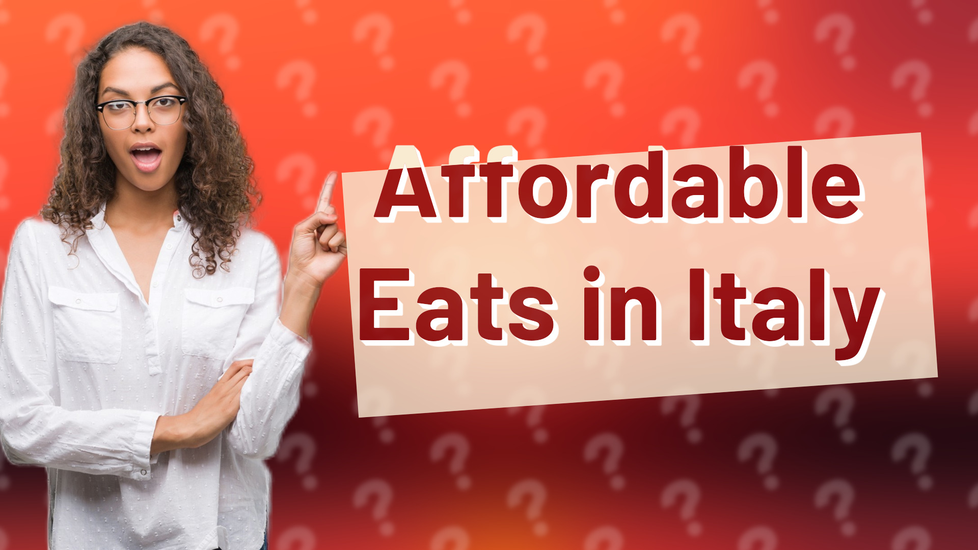 Affordable Eats in Italy