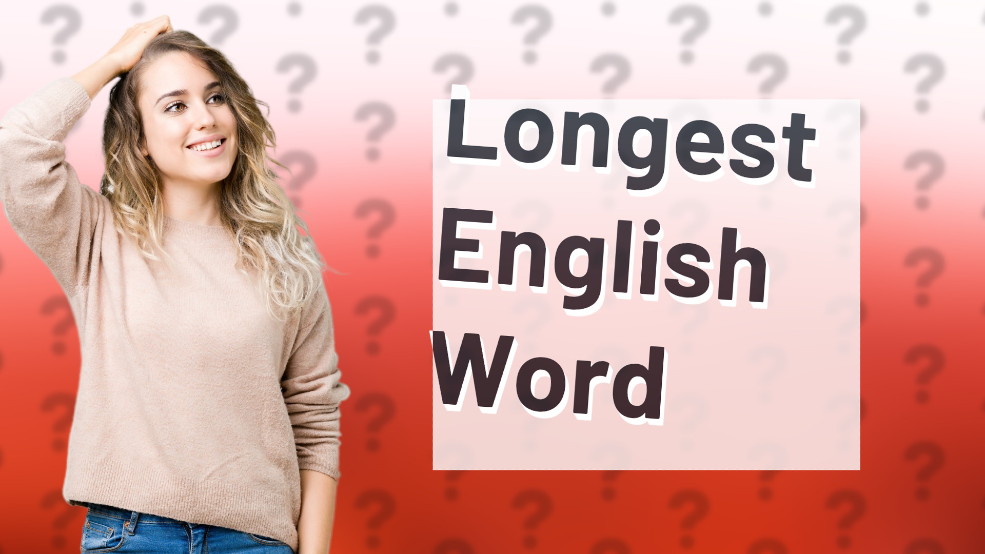 Longest English Word