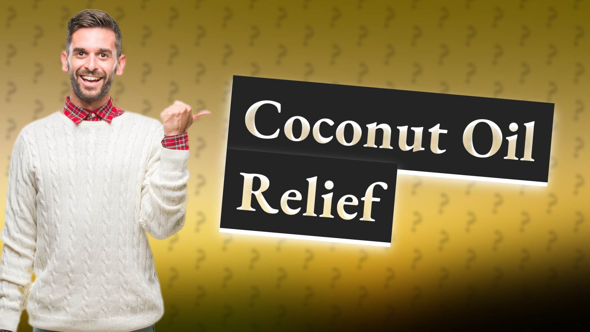 Coconut Oil Relief