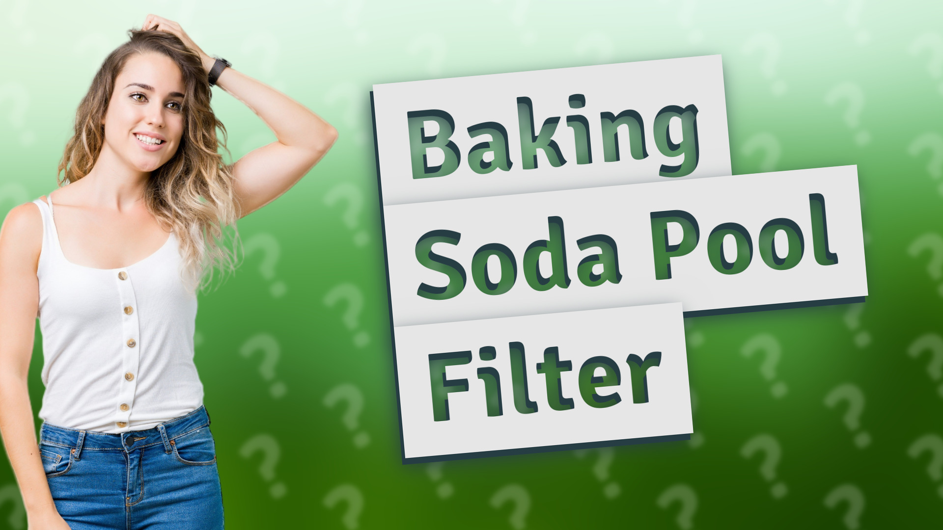Baking Soda Pool Filter