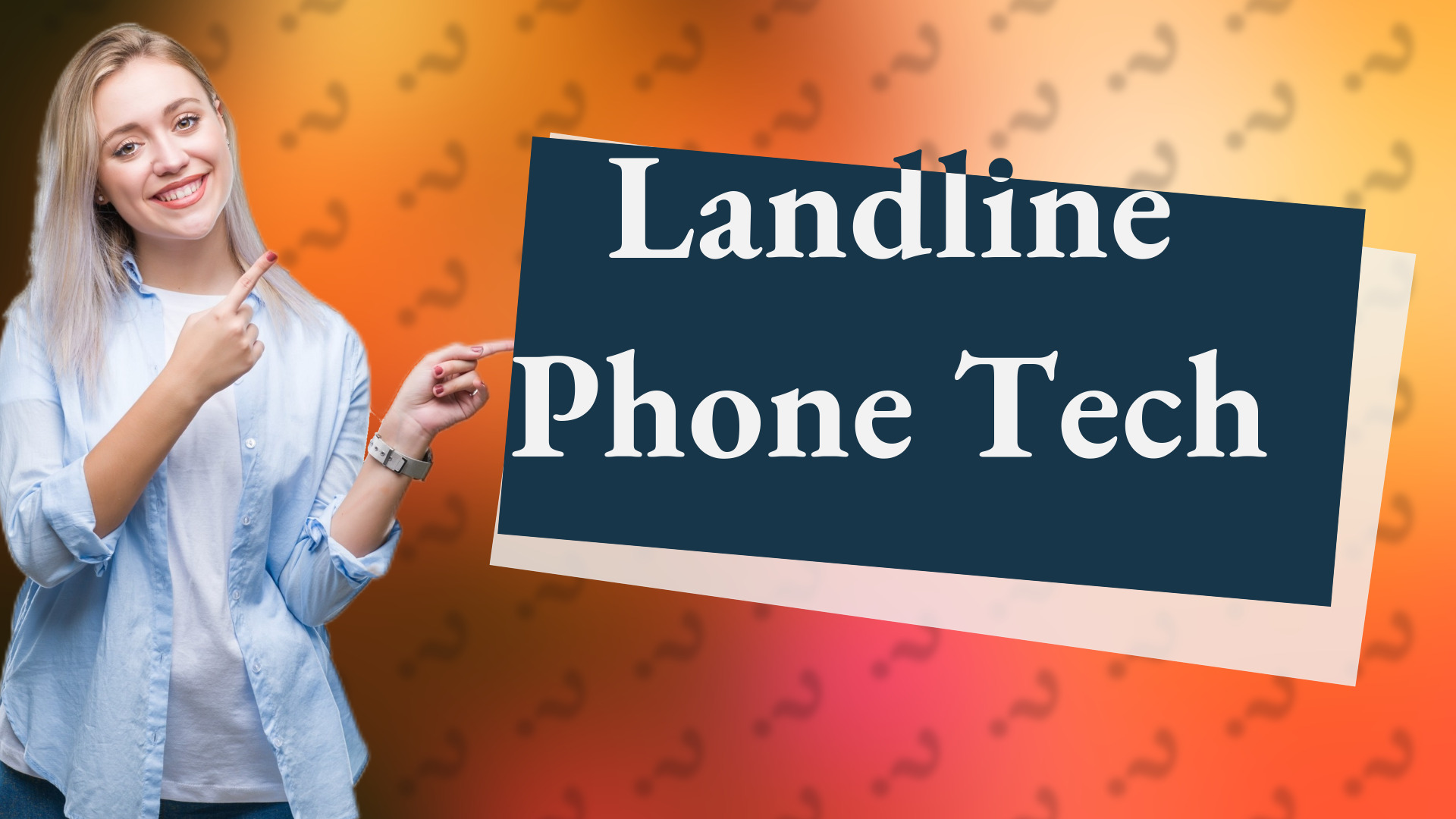 Landline Phone Tech