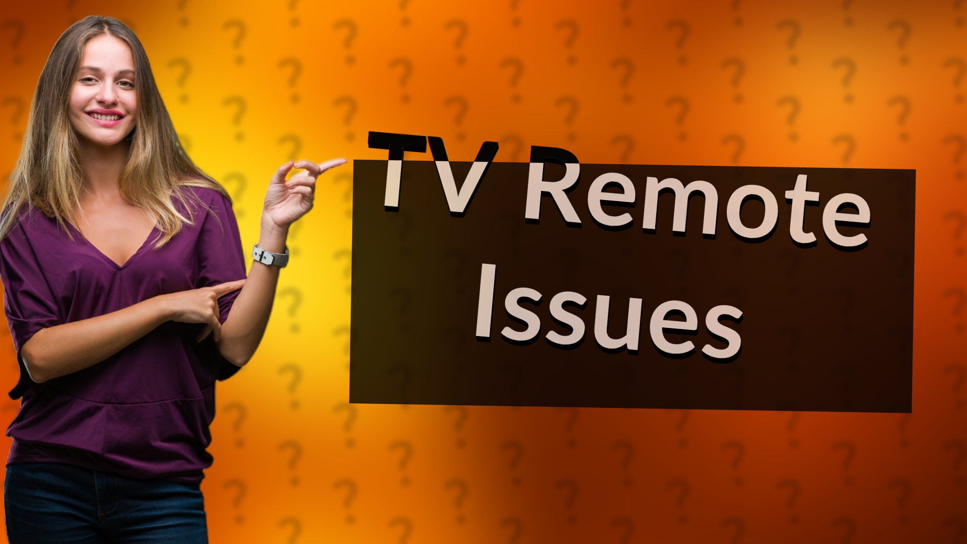 TV Remote Issues