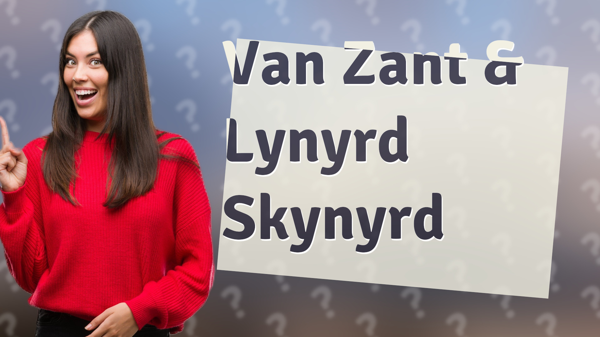 Van Zant & Lynyrd Skynyrd
