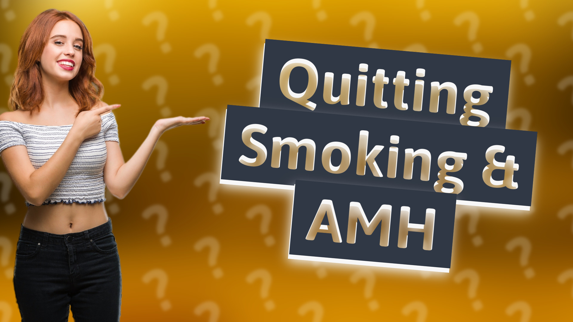 Quitting Smoking & AMH