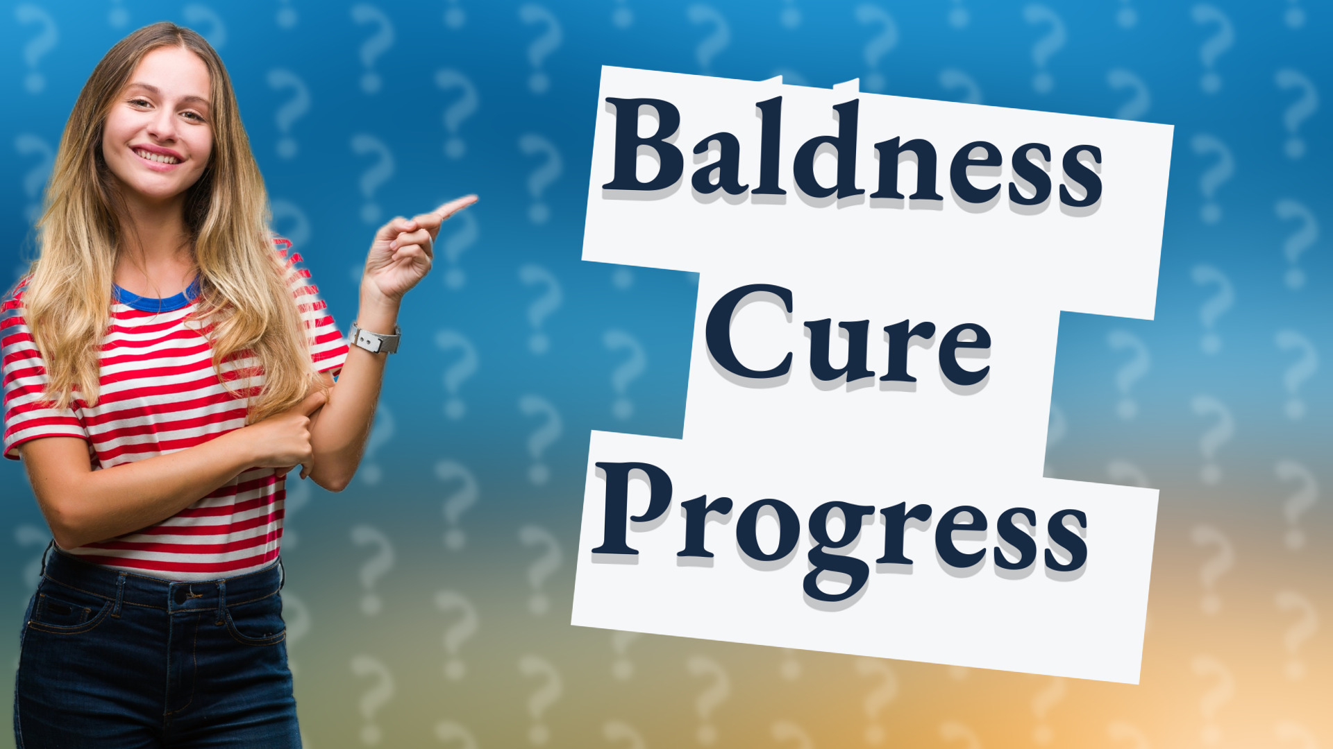 Baldness Cure Progress