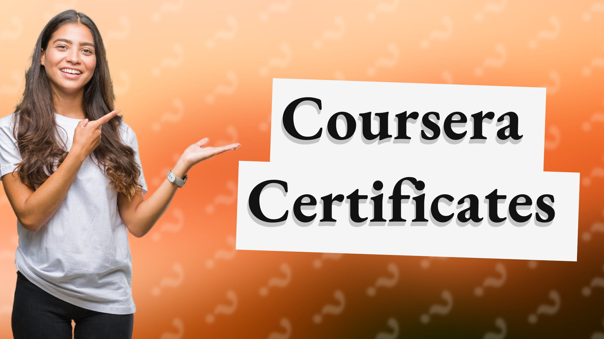 Coursera Certificates